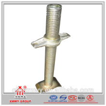 hollow hot dip galvanized base jack&u-head jack with high heavy duty