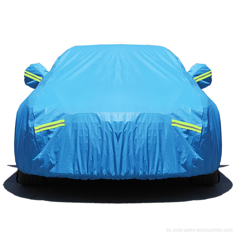tela de poliéster suave Automóvil de cubierta de automóvil de tamaño completo