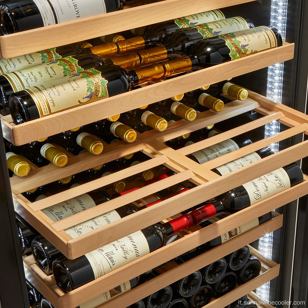 300 bottiglie Cellar refrigerata del vino compressore per hotel