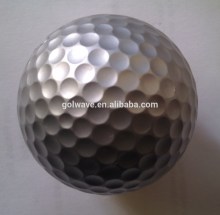 2layer high quality silver golf balls,colored golf ball,golden golf balls