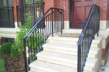 used wrought iron railing fence