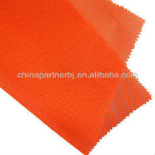 fluorescent stretch yarn mesh fabric in high visibility