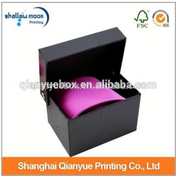 custom luxury high quality custom cheap tie box bow tie box