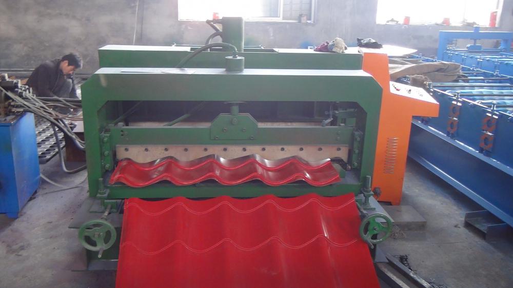 glazed roll forming machine