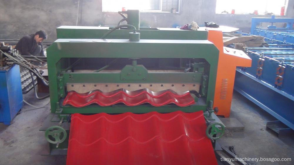 glazed roll forming machine