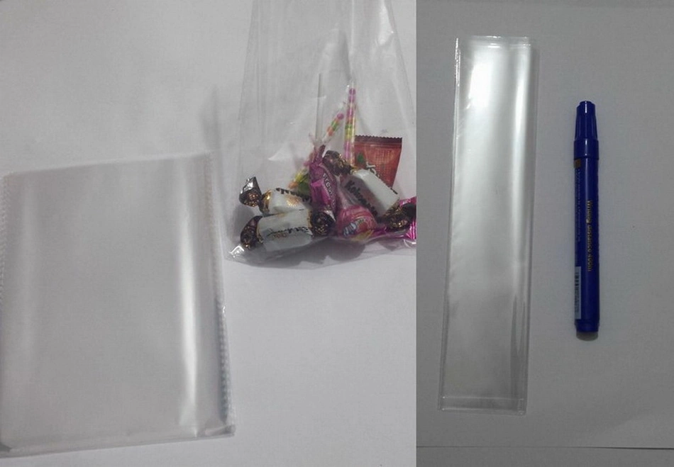 LLDPE/LDPE Clear Plastic Self Seal Flat Poly Bag