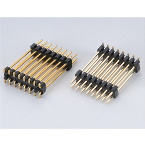 Double Plastic PCB SMT Pin Male Header Connector