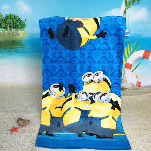 Microfibre éponge toiles de plage ananas vente en gros