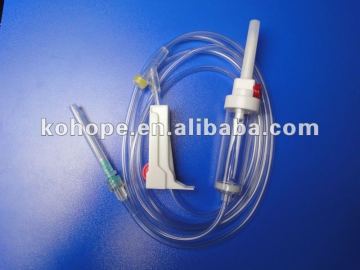 disposable infusion set with Y site