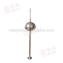 Single ball lightning rod for Lightning protection system