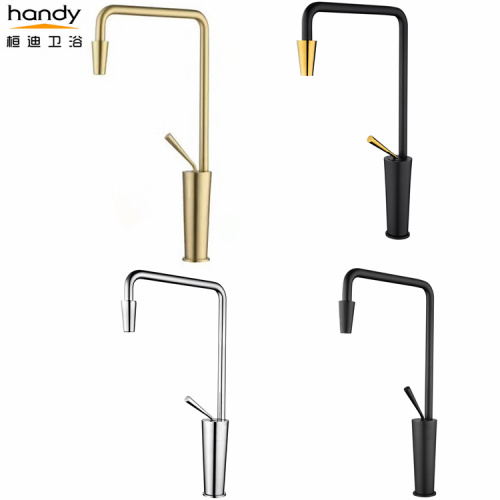 7-shaped brass kitchen mixer faucet