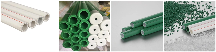 Factory High Quality PPR Pipe Material and PPR Fittings Customized Color Pn20 Pn25 PPR Pipe