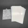 100 MIC Milky White Blank Bopet Stencil Film