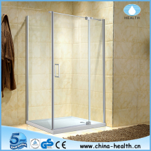 Install frameless shower door JP204A