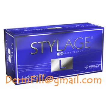 Stylage L Lido caine/fillers facial/stylage lip filler