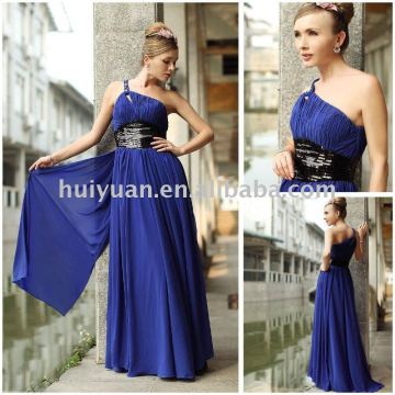 silk evening gown