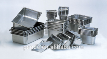 Stainless steel gn tray/gn container/stainless steel gn pan food container