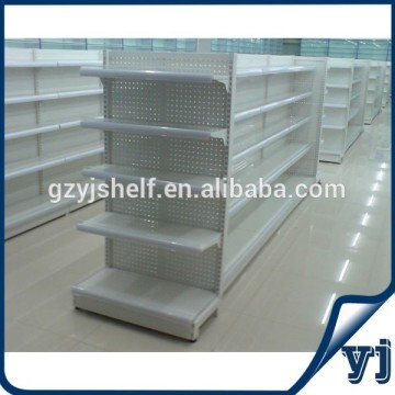 Beauty supply store shelf, store display rack perforated shelf
