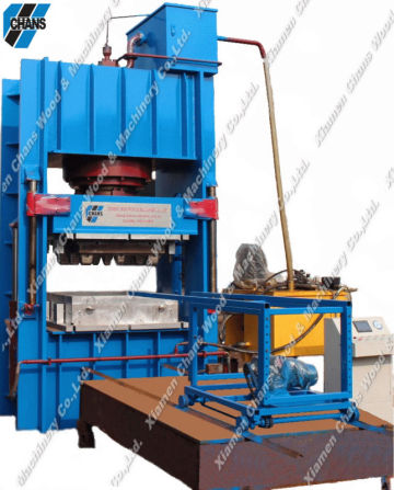 Automatic machine for euro wood pallet production