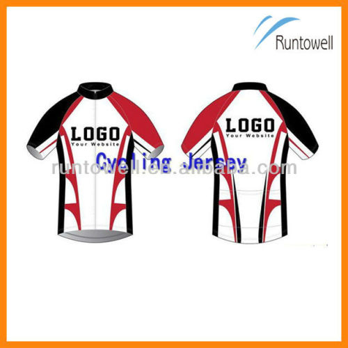 Sublimated Men Printed Cycling Wear / sublimation cycling shirts