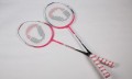 Vendite calde per racchetta da badminton in fibra di carbonio e vetro
