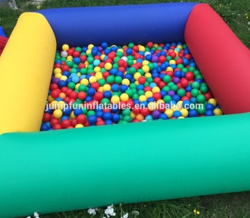 kids inflatable ball pit / children inflatable sea ball pool