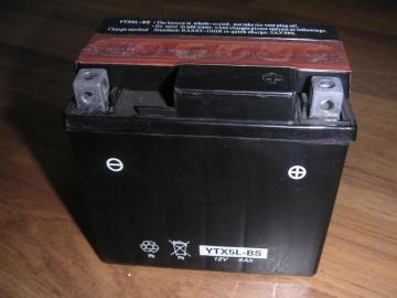 Good Starting Performance Oem Motorcycle Batteries 12V 4Ah