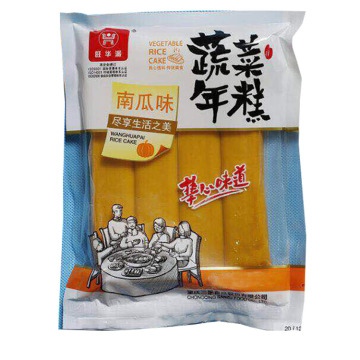 Pumpkin Flavored Korean Vegetable Rice Cakes 300g