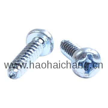 Low Carbon Steel Zinc Plated Screw With Wash
