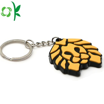 Giveaway Keyring Custom Soft PVC Keychain For Souvenir