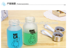 150ml hand made glass bottle BPA free glass bottle