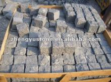 Basalt paving Cube stone