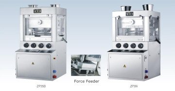 Double rotary tablet compression machine