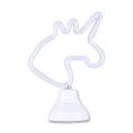 Speaker Bluetooth unicorno lampada da capezzale al neon