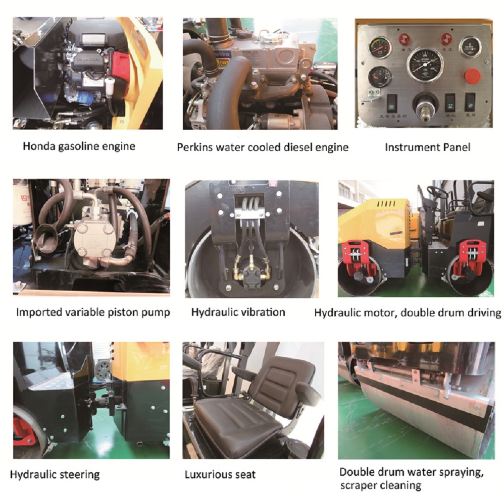 Vibratory Drum Road Roller