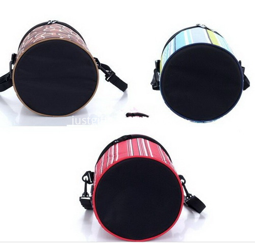 Promotional Custom Barrel Sport Cooler Bags - Stripe Colors (2)