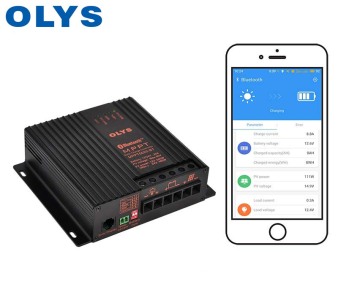 Solar charging controller.ntelligent MPPT solar charging controller