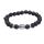 Lava Stone 8MM Gemstone Buddhism Prayer Beads Bracelet