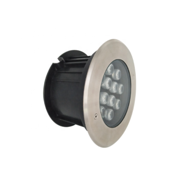 Luz led enterrada subterránea de acero inoxidable ip67