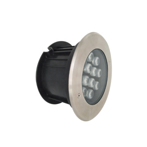 Luz led enterrada subterrânea em aço inoxidável ip67