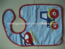 cotton printed babies' bib