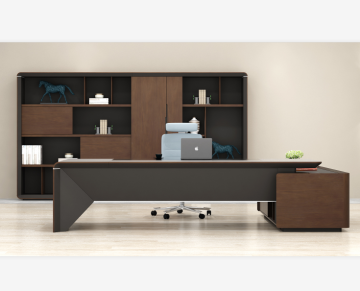 Modern executive melamine office Desk