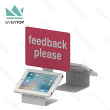LST02-H iPad Kiosk Stand for Restaurant Menu Ordering and Payment 2021