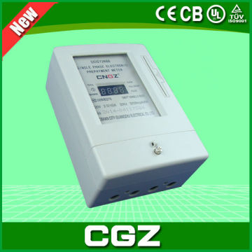 China IC card prepaid electricity meter manufacturers
