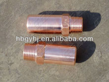 thread cranked electrode holder for welding torch