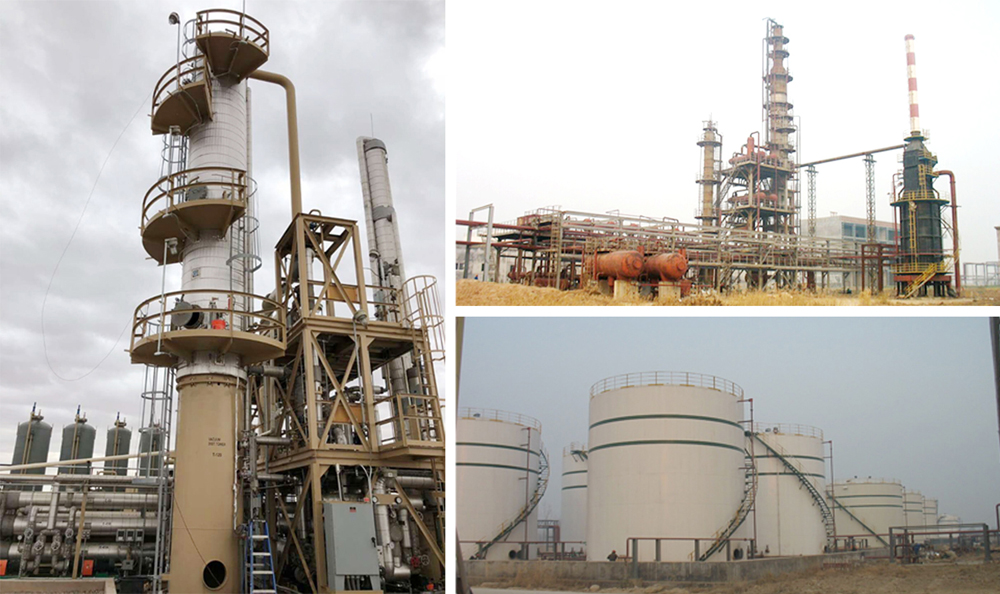 Refinery Crude Oil Distillation Process
