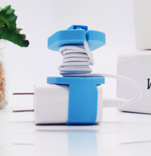 Custom Silicone Organizer Earphone Earbud Cable Winder