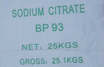 Stabilizers / Preservatives Sodium Citrate , Acidity Regulators Iso/sgs