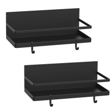 Kitchen Magnetic Shelves and Racks: Spice Holders, Storage Organizers for Stove and Refrigerator