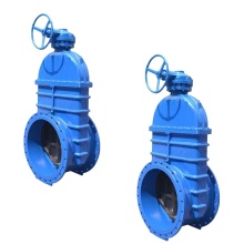 gate valve seat seal metal seal mud gate valve lock the soft seal gate valve (elastic blind rod